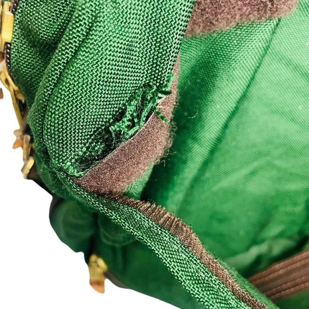 LL Bean Canvas Leather Messenger Briefcase Laptop Bag
